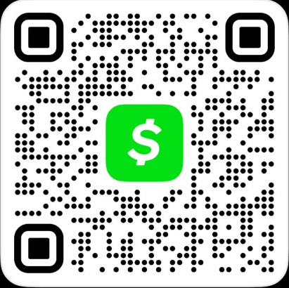 Cash App QR code for paying Kate Lovemore